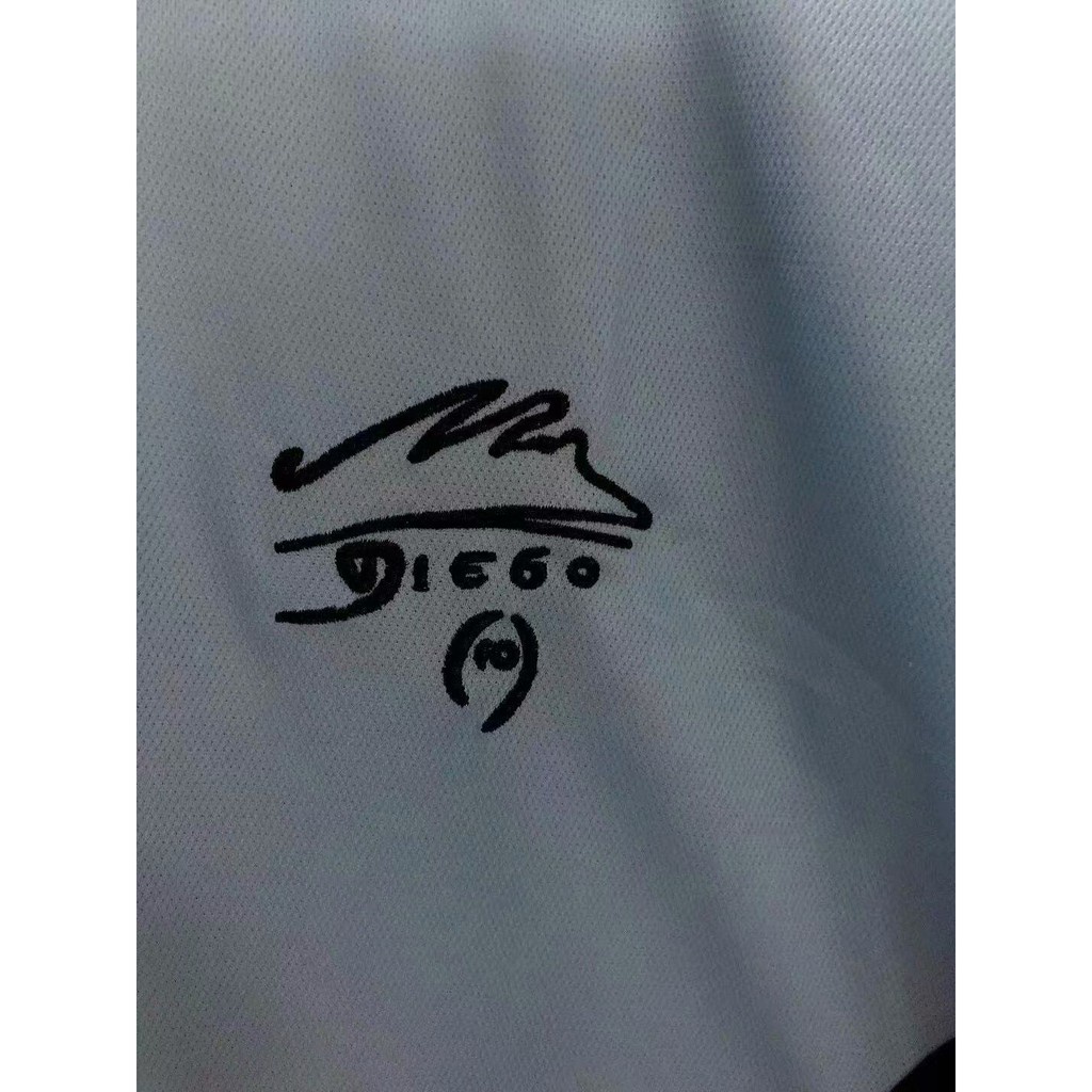 Áo Thun Bóng Đá Đội Tuyển MARADONA Số 10 Argentina 2001 Phong Cách Retro