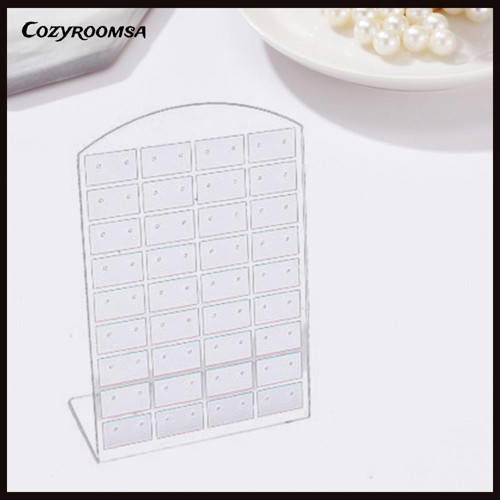 Giá trưng bày trang sức chất liệu nhựa 72 lỗ tiện dụng chất lượng cao