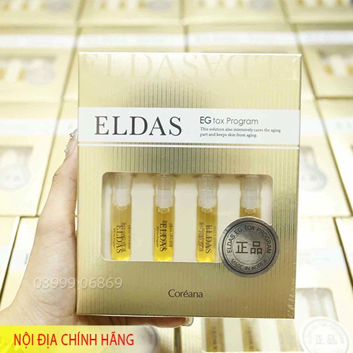 HỘP 4 ỐNG SERUM TẾ BÀO GỐC ELDAS