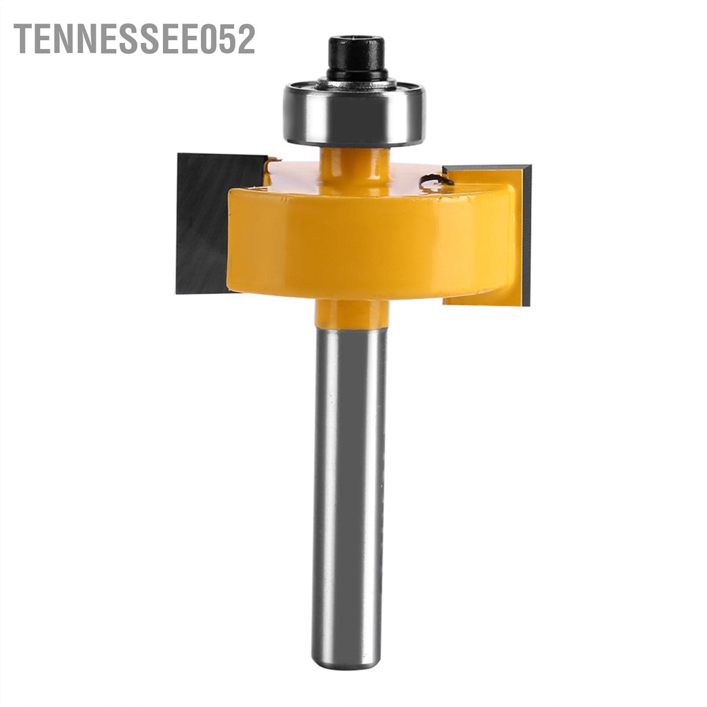 Tennessee052 1/2 &quot;H - 1/4&quot; Shank Bộ định tuyến Rabbet Bit với 7 vòng bi được đặt cho Ván ép ván dăm gỗ rắn