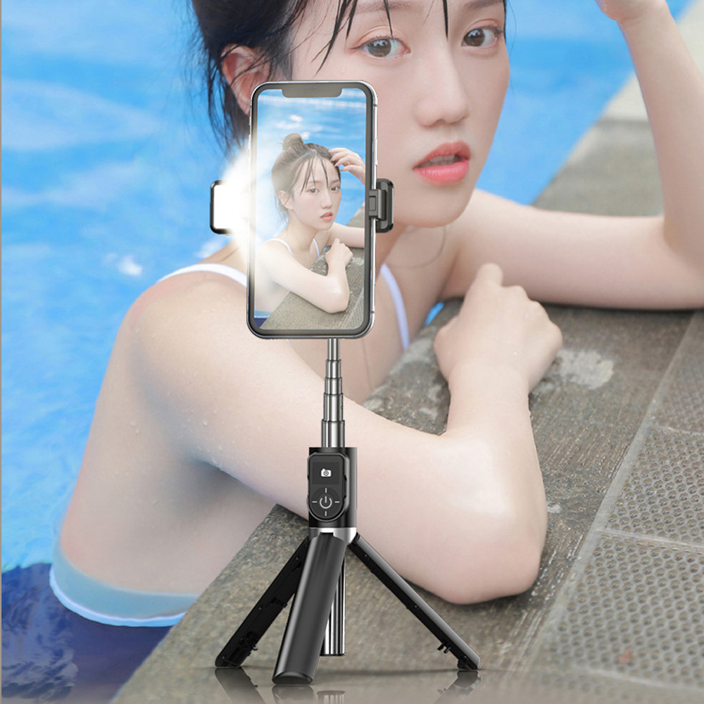 Universal Bluetooth Selfie Stick Tripod Wireless Remote Extendable Foldable Handheld Selfie-Stick