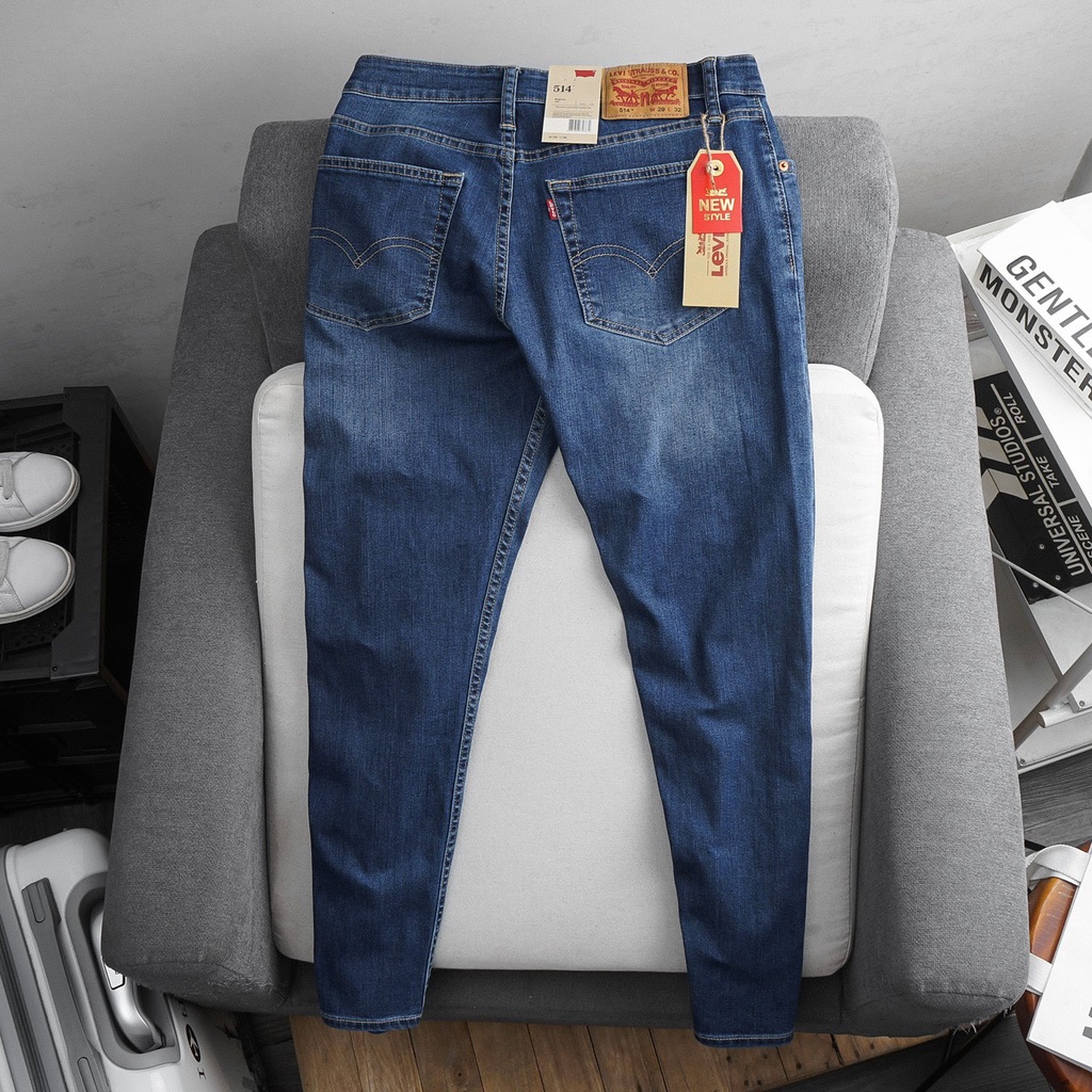 Quần Jeans Nam Dư Xịn Chất Mềm Co Giãn Form Suông Không Ôm , Quần Bò Nam Không Ôm Bigsize - 3bros