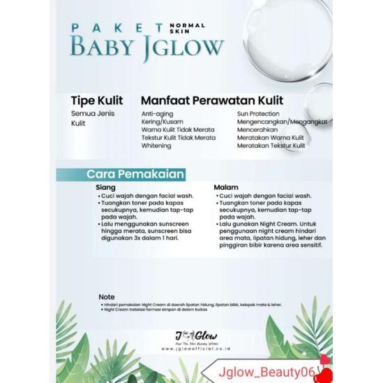 Túi đựng mỹ phẩm KTLLA JGLOW NORMAL SKINCARE Teen BPOM 97 | BigBuy360 - bigbuy360.vn
