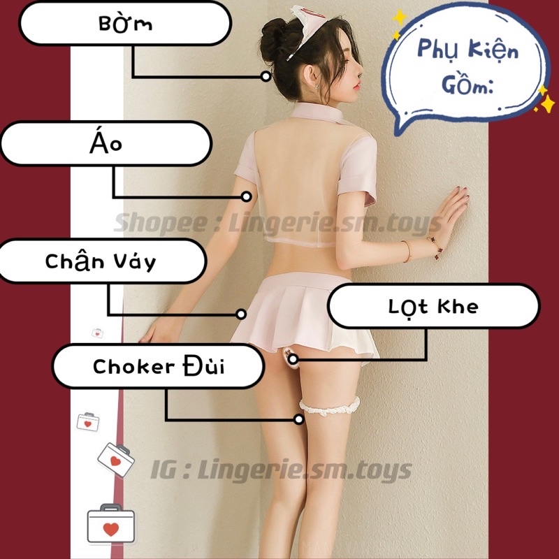 Cosplay Nàng Y Tá Gợi Cảm - Nội Y Hoá Trang Nàng Điều Dưỡng Sexy • MY9752 • Cosplay Nurse | BigBuy360 - bigbuy360.vn