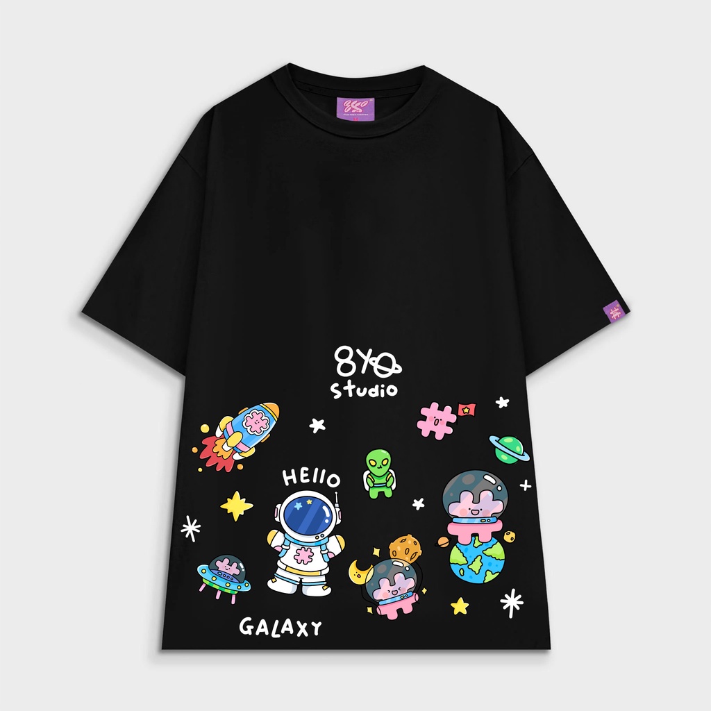 Áo thun 8YO Space Tee ver2.0 - Đen