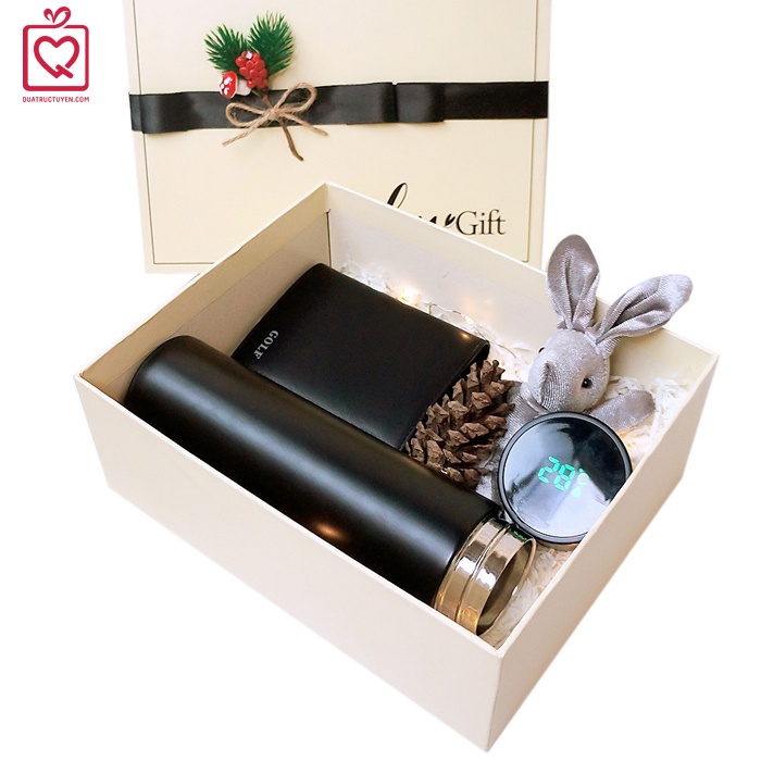 Hộp Quà tặng bạn trai, người yêu, đồng nghiệp nam, sếp nam ngày Sinh nhật, kỷ niệm Tự thiết kế LuvGift Quà Trực Tuyến