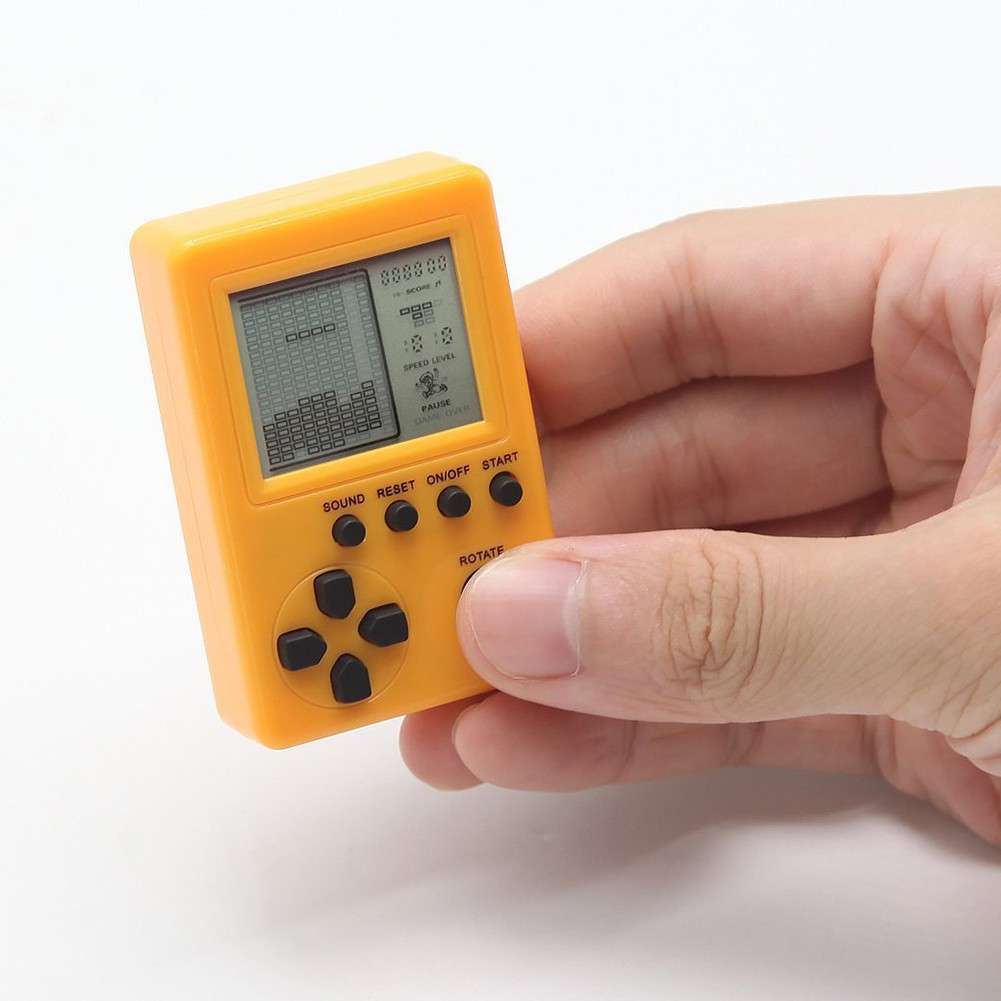 Mini Portable Keychain Mặt dây chuyền Tetris Máy chơi game Cổ điển Máy chơi game Cổ điển | BigBuy360 - bigbuy360.vn