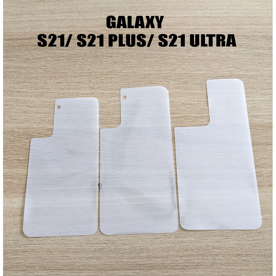 Dán PPF mặt lưng Samsung Galaxy S21 S21 Plus S21 Ultra