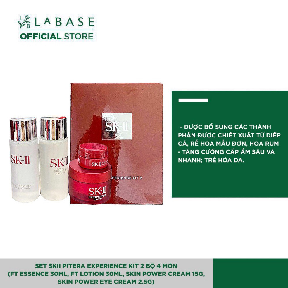 Set sản phẩm SKII Pitera Experience Kit 2 (4 items)