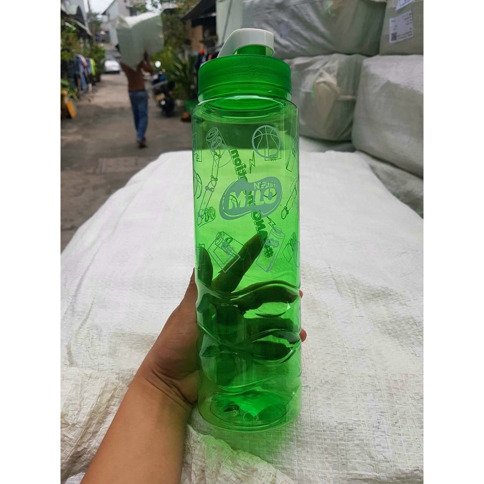 BÌNH NƯỚC NHỰA 1 LÍT HKM MILO