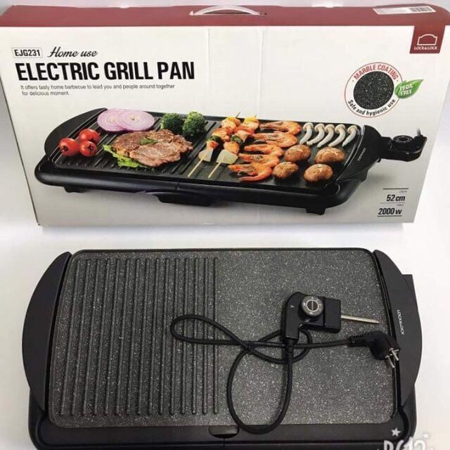 Vỉ nướng Lock&amp;Lock Electric Grill Pan EJG231