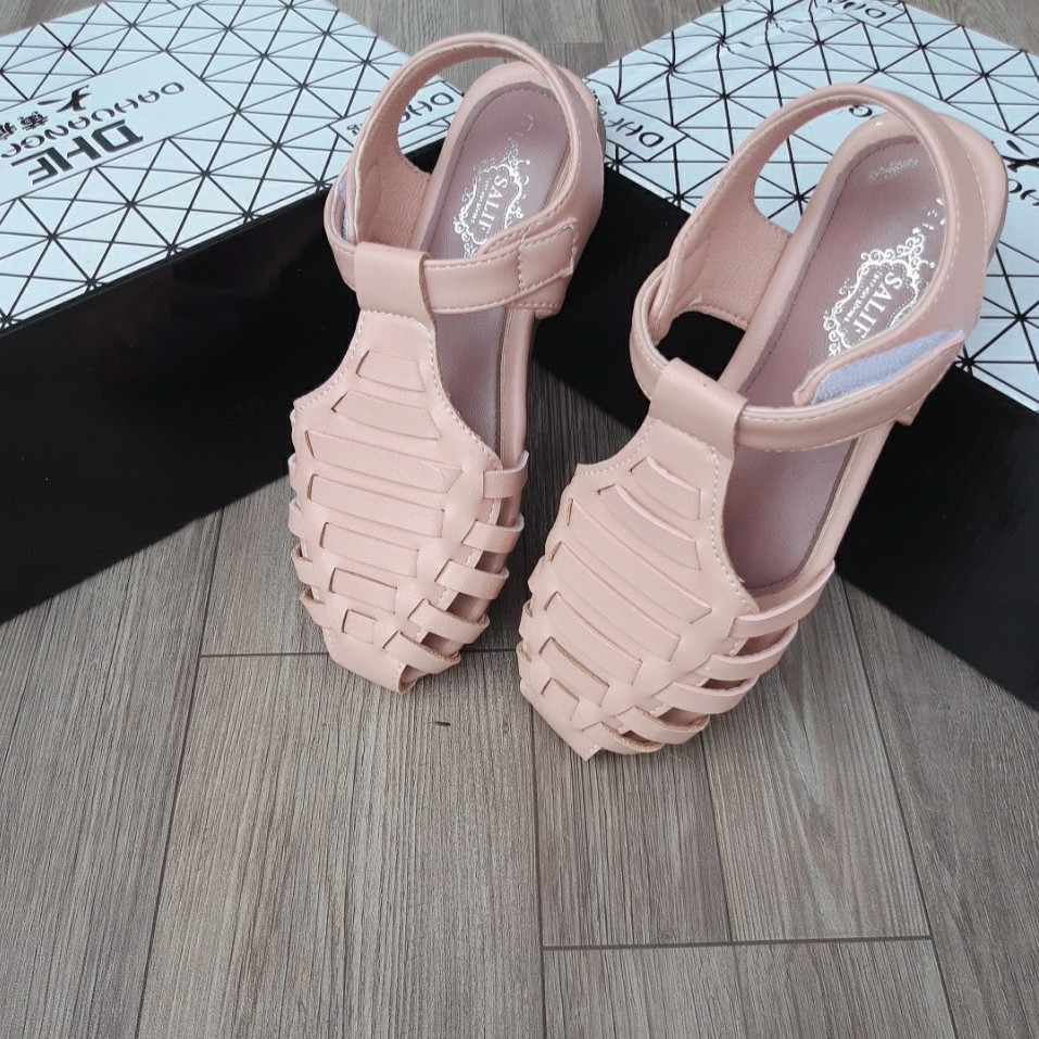 SIZE 31-36 sandal bé gái cao cấp siêu êm mã 201A (ảnh,video thật )