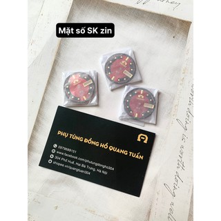 Mặt số đồng hồ S.K ,mặt đỏ zin