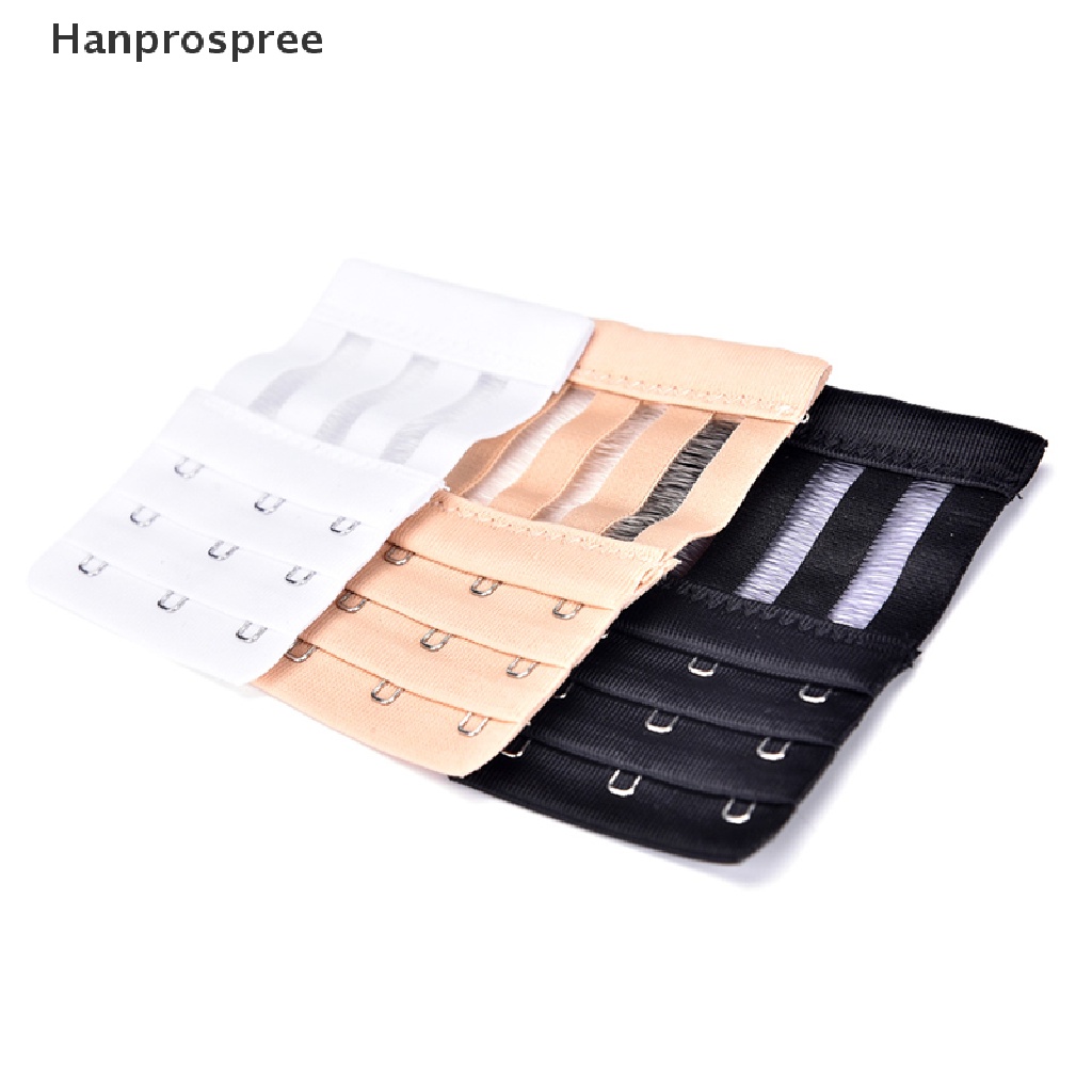 Hanprospree > Dây Đai Áo Ngực 3 Hàng 3 Móc Mở Rộng Có Thể Điều Chỉnh Chất Lượng Tốt Cho Nữ