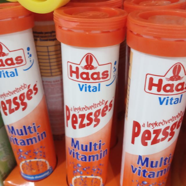 C sủi Haas mutilvitamin túp 20 viên