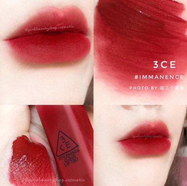 Son Kem Lì, Mịn Môi 3CE Cloud Lip Tint 4g | Thế Giới Skin Care