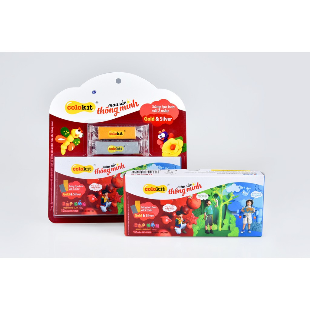 SÁP NẶN 12 MÀU COLORKIT MC-C026