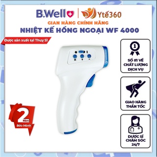 Nhiệt kế Điện Tử Hồng Ngoại Đo Trán B Well WF 4000 | Sản Xuất Tại Thụy Sĩ | Bảo Hành 2 năm | TTYT Ngọc Khánh