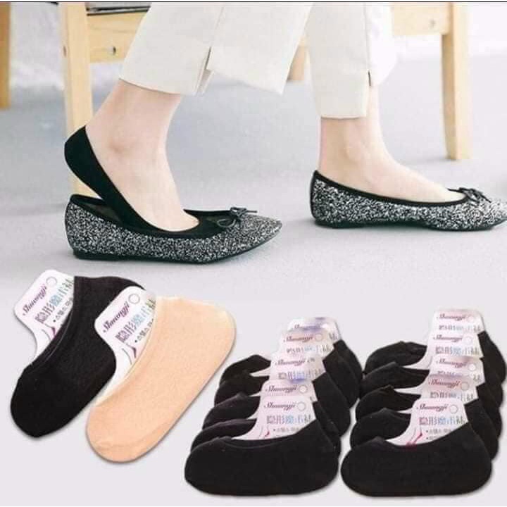 Combo 10 đôi tất hài Lali đi giầy búp bê siêu đẹp, siêu bền dùng cho cả người lớn và trẻ con