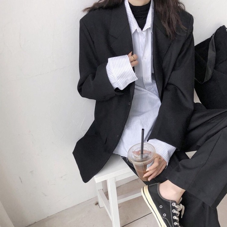 Áo Khoác Blazer Nữ Phong Cách Thời Trang Hàn Quốc Áo Blazer