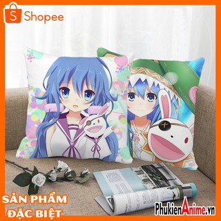 Shop Anime HCM - Áo gối , bao gối ôm , gối tựa lưng 40x40 in hình Anime Date A Live - Yoshino