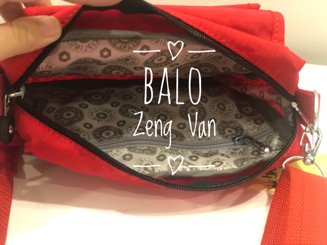 Túi Bao Tử / Túi Chéo KIPLING 301 dây kéo