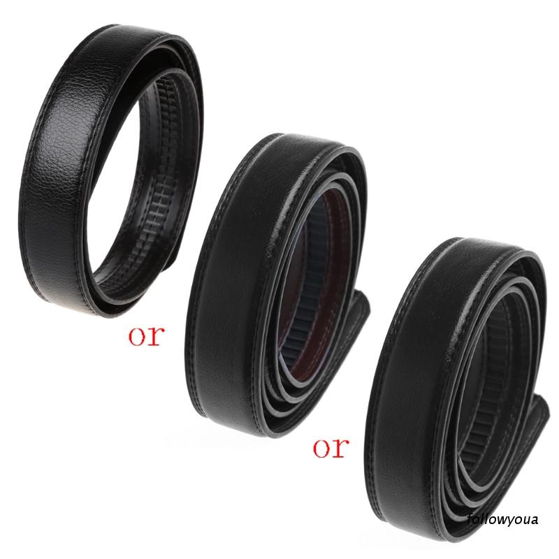 Thắt Lưng Da Nhân Tạo Không Có Khóa Cho Nam