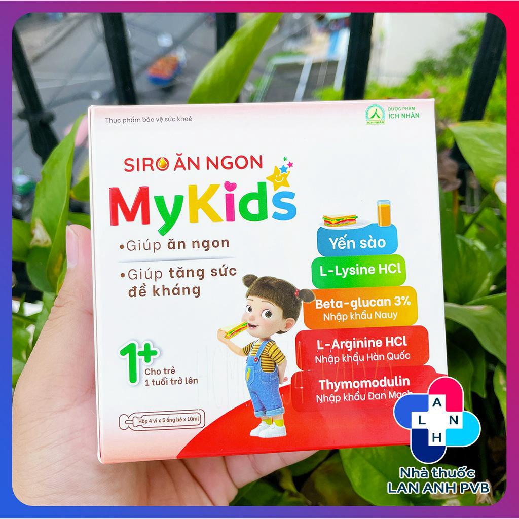 SIRO ĂN NGON MYKIDS - Si rô hỗ trợ bé ăn ngon miệng, tăng sức đề kháng.