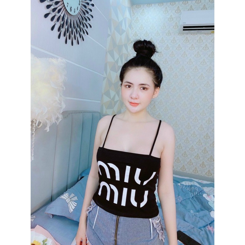 áo kiểu croptop hình ống 2 dây cực xinh