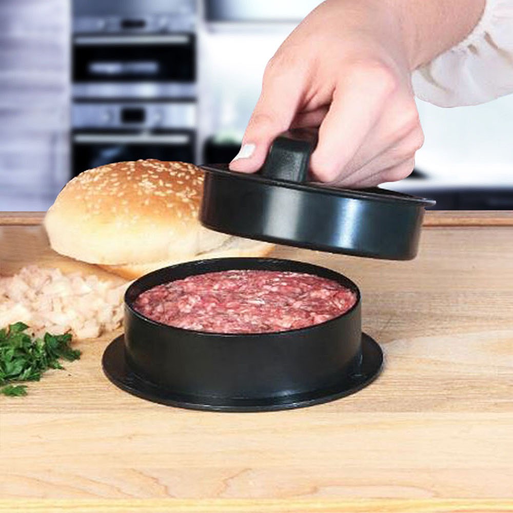 Shaped Hamburger Maker Meat Pie Plastic 1 Pc