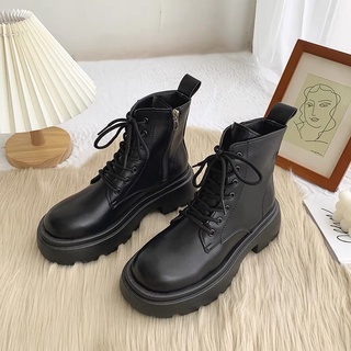 (CÓ SẴN) BỐT CỔ LỠ CÓ KHOÁ KÉO - COMBAT BOOTS