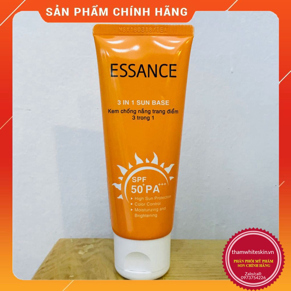 Kem chống nắng 3 in 1 SUN BASE SPF 50+ PA+++30ml