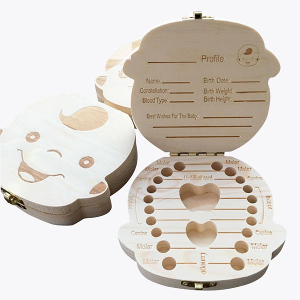 [Hot]-[ Siêu Khuyến Mại] - Hộp Đựng Răng Sữa Cho Bé