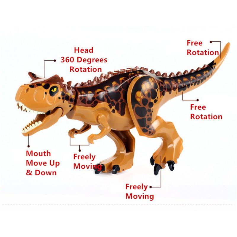 Đồ Chơi Xếp Hình Lego Khủng Long T-Rex Kích Thước 24-28cm