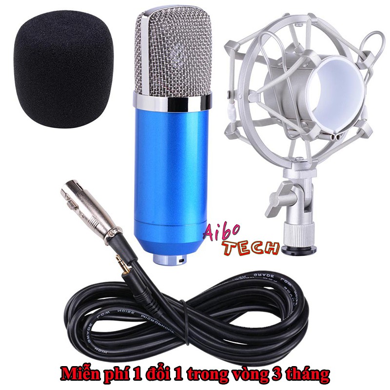 Mic thu âm BM900 livetream Kết hợp suondcard K10 và H9,V8,V10 4.9, giá tốt nhất [BH 6 tháng]