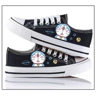 [NHIỀU MẪU] Giày Cổ Thấp Hoạt Hình Chibi Dễ Thương ( Giày Doraemon, Shin,..)