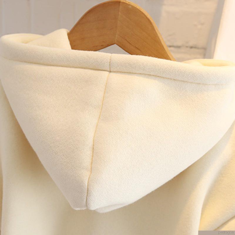 Áo hoodie giữ ấm họa tiết gấu hoạt hình phong cách Hàn Quốc cho bé 9-5 tuổi