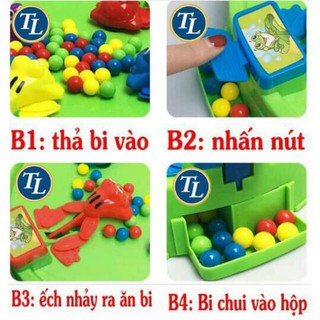 Ếch ăn bi siêu hot