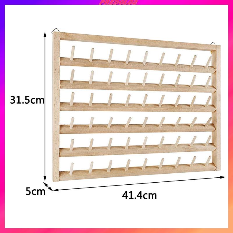 Giá Đỡ 54 Cuộn Chỉ Thêu Treo Tường Tiện Dụng Predolo2