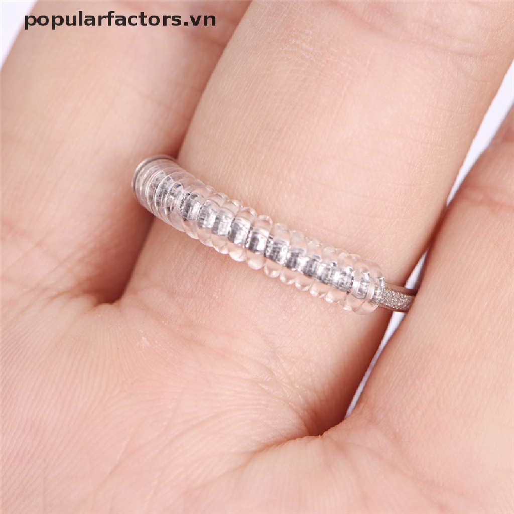 [Phổ Biến] Set 10 Miếng Chèn Nhẫn Vô Hình Giảm Căng Thẳng Size Nhẫn Bộ 10 Vòng Đệm Vô Hình Điều Chỉnh Kích Cỡ Nhẫn