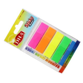Giấy note 5 nàu nhựa DHA (SP2142)