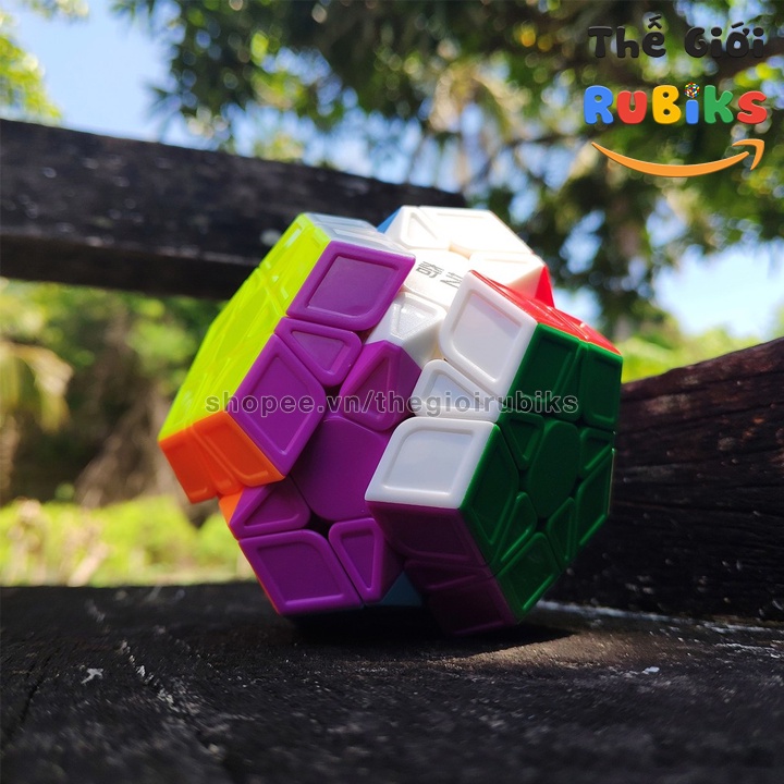 Rubik Megaminx 3x3 QiYi QiHeng S. Rubic Biến Thể 12 Mặt 3x3x3 Cube Đồ Chơi Giáo Dục Thông Minh Giải Trí.