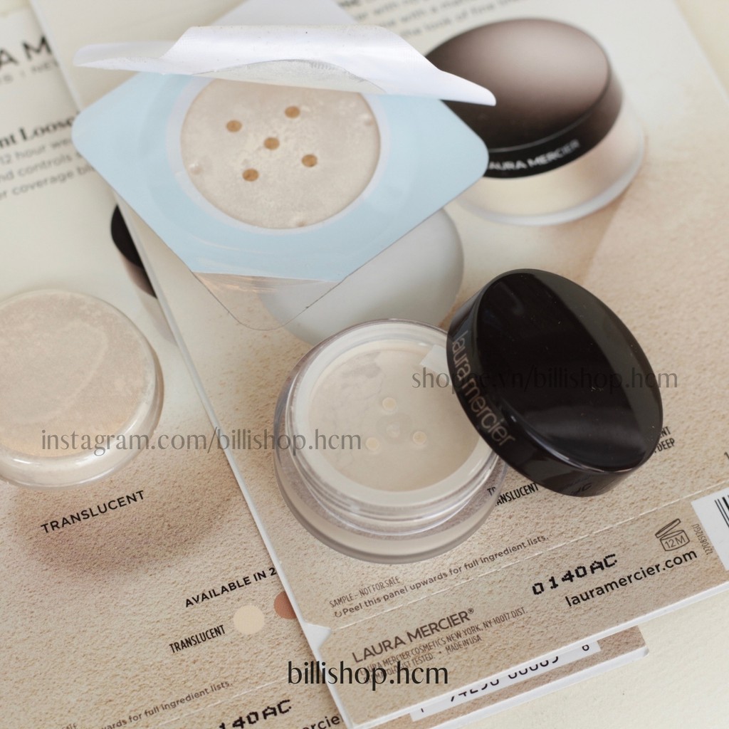 [Bill chính chủ] Phấn phủ Laura Mercier Translucent Loose Setting Powder mini 1g/3,5g | BigBuy360 - bigbuy360.vn