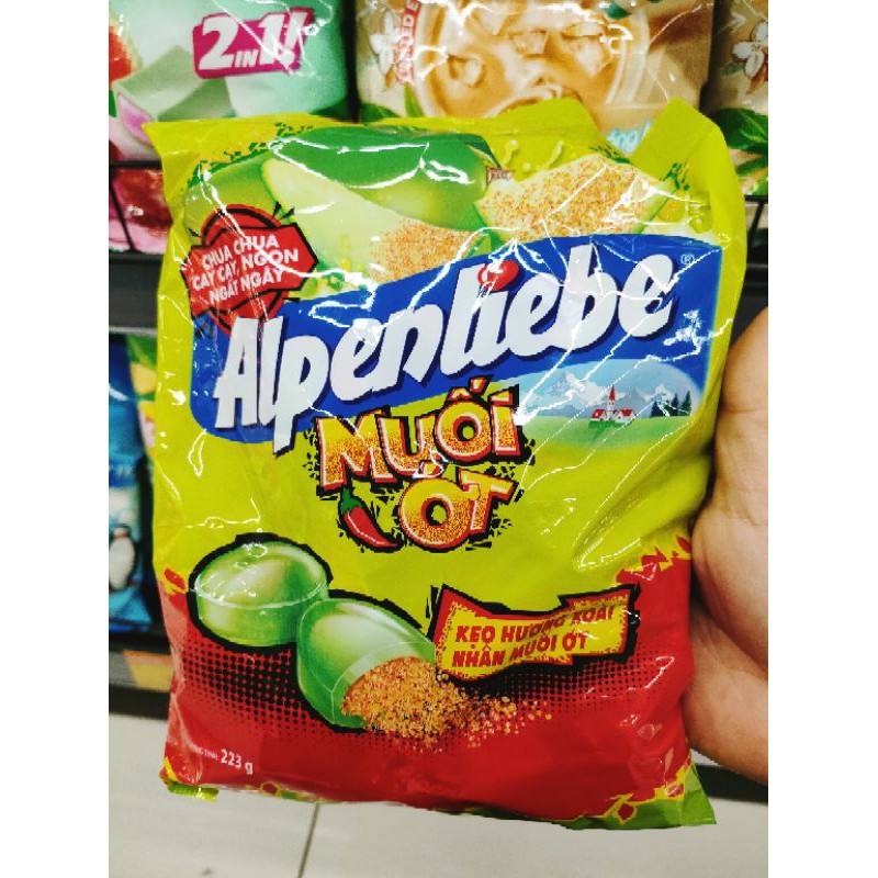 Kẹo Alpenliebe Xoài Muối Ớt thần thánh siêu hot hit