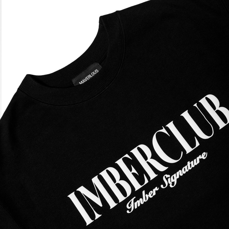 IMBER SIGNATURE SWEATER / BLACK