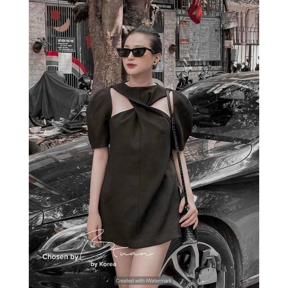 ÁO CUT OUT XOẮN NGỰC TAY NGẮN RESTOCK ⚡HỎA TỐC⚡ MEOINDAHOUSE