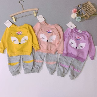 Combo 3 bộ nỉ da cá cho bé