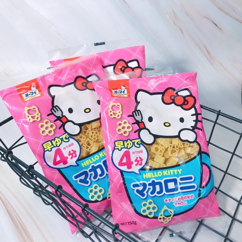 Mì nui Helle kitty Nhật Bản 150g