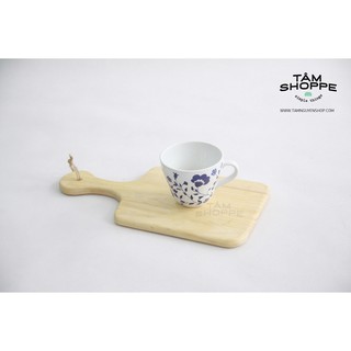 Thớt gỗ trang trí đồ ăn chụp ảnh số 11 TAN