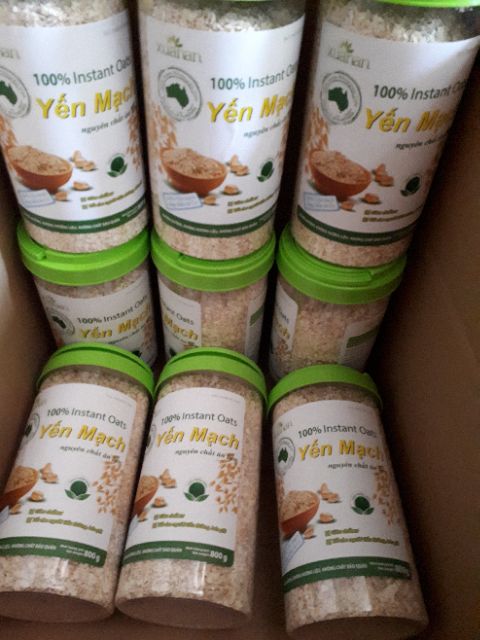 [CHÍNH HÃNG 10.2020] Yến Mạch Nguyên Chất Ăn Liền Xuân An 800G